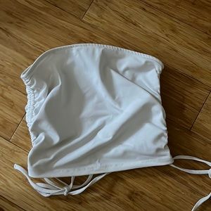 Forever 21 tube top white US medium